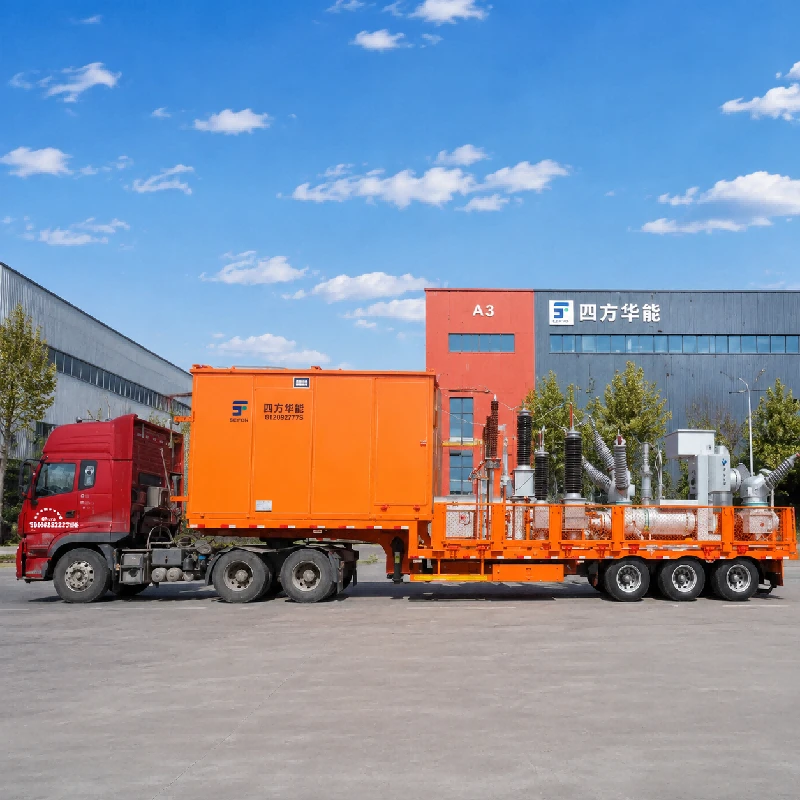 Mobile Vehicle-Mounted Substation: 110kV Switchgear Vechicle