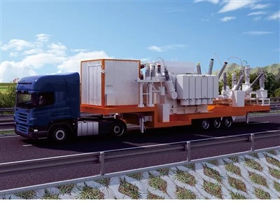 35kv series vehicle mounted mobile substation